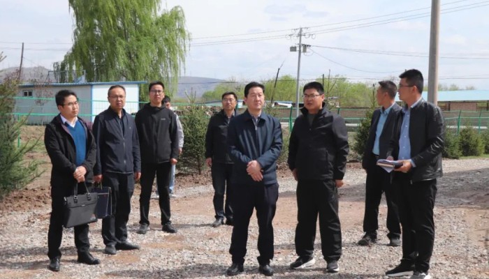 臨洮縣委副書記一行實地調(diào)研臨洮國家現(xiàn)代農(nóng)業(yè)產(chǎn)業(yè)園智慧農(nóng)業(yè)示范園建設(shè)項目