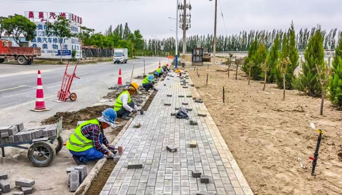 【“三抓三促”行動(dòng)】項(xiàng)目吹響建設(shè)“沖鋒號(hào)” 全力沖刺二季度--生態(tài)公司酒泉市肅州區(qū)各在建項(xiàng)目掀起大干快上熱潮