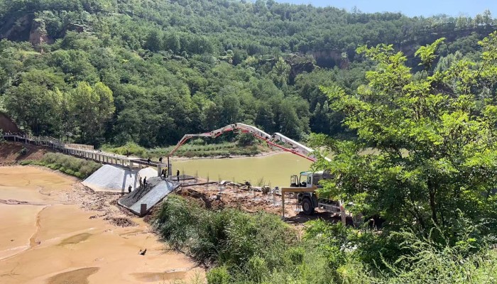 國(guó)慶攻堅(jiān)正當(dāng)時(shí)！正寧縣四郎河項(xiàng)目沖刺收尾，奏響生態(tài)治理收官強(qiáng)音